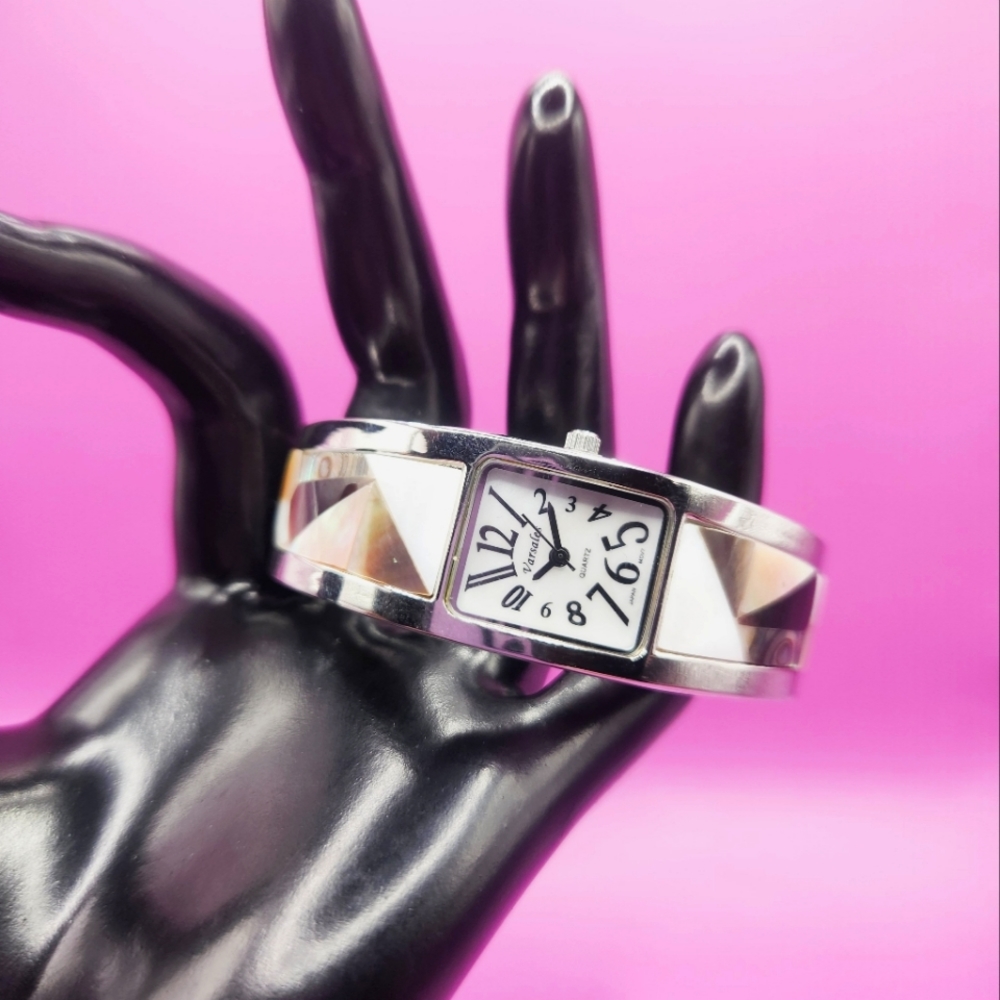 Ladies cuff style watch